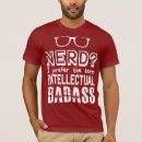 Zoek naar intellectuele humor tshirts Geek