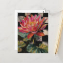 Zoek naar witte lotusbloem briefkaarten Roze