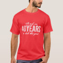 Zoek naar 40 jaar oud tshirts Jaren