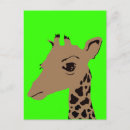 Zoek naar girafe briefkaarten Dier