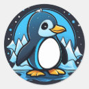Zoek naar pinguïn cartoon stickers Vogel