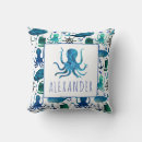 Zoek naar octopus kussens Blauw