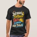 Zoek naar licht wereld tshirts Evangelie