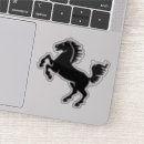 Zoek naar paard silhouet stickers Paarden