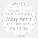 Zoek naar achttien stickers Glitter