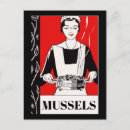 Zoek naar mossel briefkaarten Zeevruchten