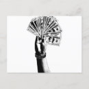 Zoek naar geld briefkaarten Ondernemer
