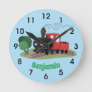 Zoek naar trein klokken Stoommotor