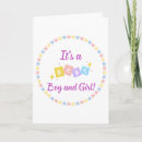 Zoek naar tweeling geboorte kaarten Zwangerschap