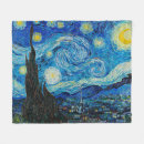 Zoek naar vincent van gogh fleece dekens Starry night