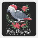 Zoek naar grijze papegaai stickers Kerstmis