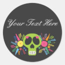 Zoek naar mexicaanse schedel stickers Dag van de doden