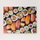 Zoek naar sushi puzzels Zalm
