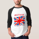 Zoek naar vlag engeland tshirts Rood