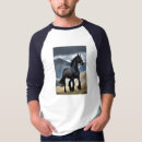 Zoek naar zwart paard tshirts Natuur