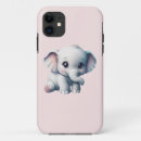 Zoek naar olifanten iphone hoesjes Schattige baby olifant