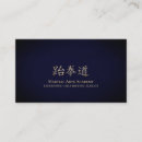 Zoek naar taekwondo visitekaartjes Sport