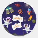 Zoek naar cartoon raket stickers Maan