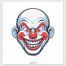 Zoek naar clown gezicht stickers Cartoon