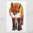 Zoek naar vos briefpapier Natuur