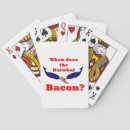 Zoek naar bacon speelkaarten Humor