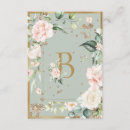 Zoek naar letter b kaarten Elegant