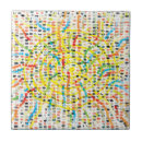 Zoek naar vector tegels Illustratie