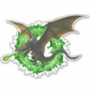 Zoek naar groene draak stickers Dragon