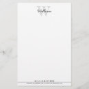 Zoek naar monogrammed briefpapier Naam