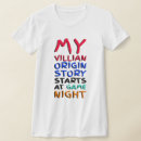 Zoek naar schurk tshirts Verhaal