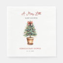 Zoek naar kerstboom servetten Vrolijk klein baby shower