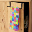 Zoek naar geometrisch patroon keuken handdoeken tegels