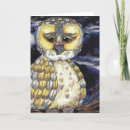 Zoek naar wijze uil kaarten Uilen