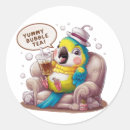 Zoek naar grappige papegaai stickers Schattig