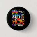 Zoek naar hiphop muziek buttons Zwart