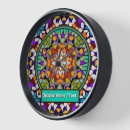 Zoek naar veelkleurig klokken Mozaïek