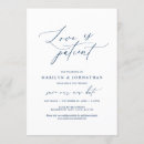 Zoek naar de liefde is geduldig uitnodigingen Nieuwe trouwdatum