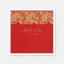 Zoek naar rood paisley servetten Goud