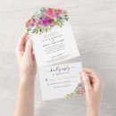 Zoek naar modern floral wedding uitnodigingen Floreel