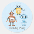 Zoek naar robot tekening stickers Kleurrijk