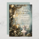 Zoek naar betoverd bos verjaardag uitnodigingen Dwarrelen