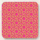 Zoek naar arabisch patroon onderzetters Abstract