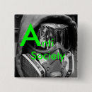 Zoek naar anarchisme buttons Rebellie