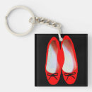 Zoek naar rode schoenen sleutelhangers Rood