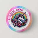 Zoek naar regenboog eenhoorn buttons Rainbow