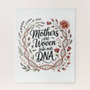 Zoek naar dna puzzels Voor een peetmoeder