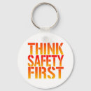 Zoek naar veiligheid sleutelhangers Elk persoon