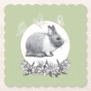 Zoek naar konijnen onderzetters Bloem