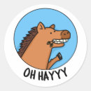 Zoek naar grappige paarden stickers Elk persoon