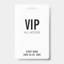 Zoek naar vip badges Backstage pass